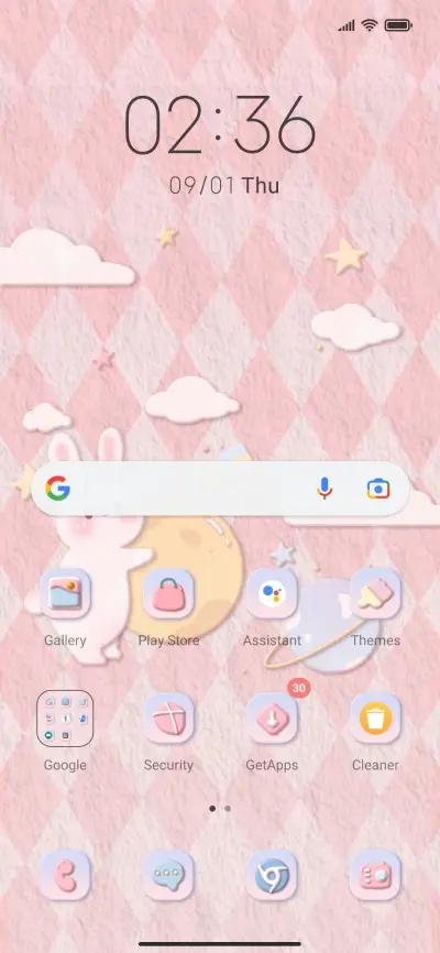 cute rabbit month - Screenshot 2