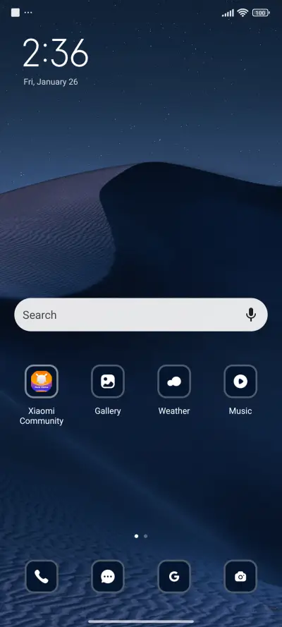 Night Desert - Screenshot 2