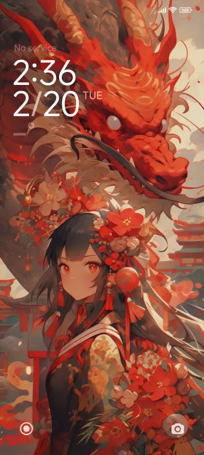 Red Dragon Girl - Screenshot 1