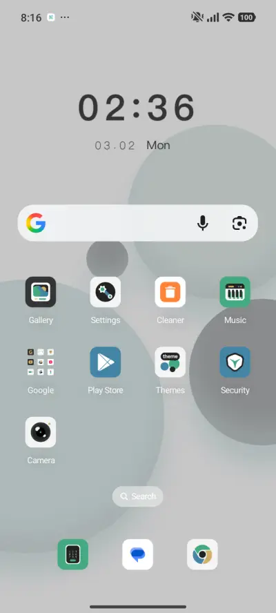 Cyan elegance - Screenshot 2