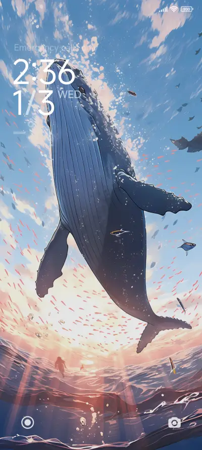 Flying whale