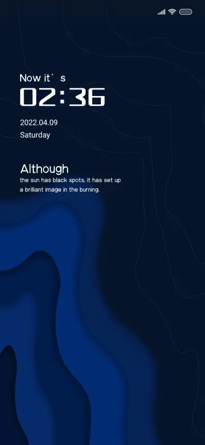 dark blueX - Screenshot 1