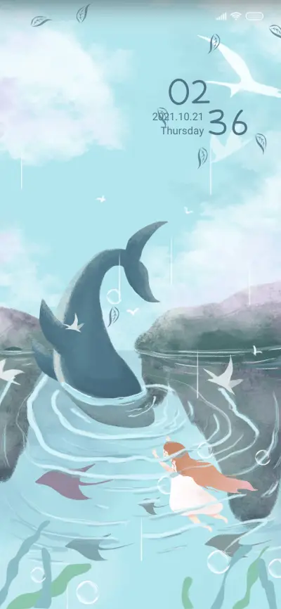 Asuka and fish - Screenshot 1