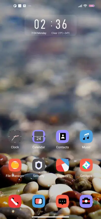 Seven colored - Screenshot 2