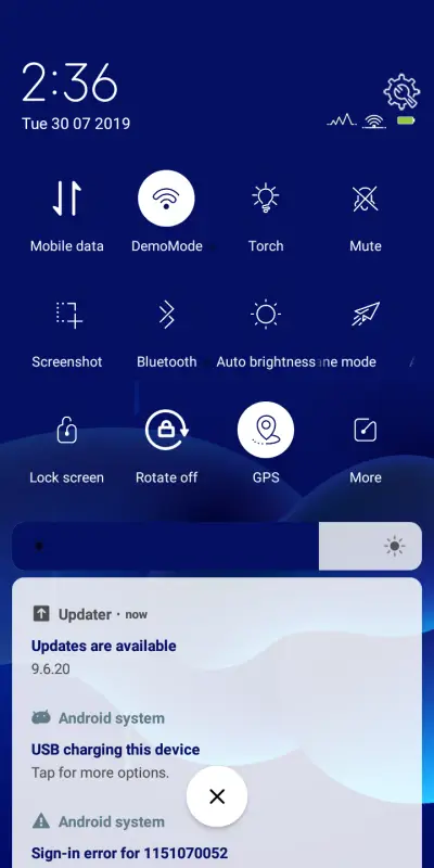 MBlue Splash - Screenshot 5