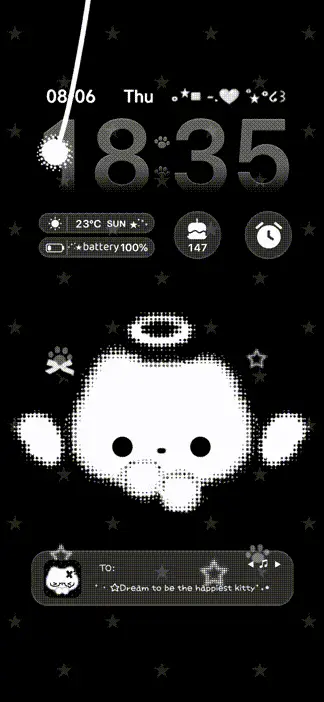 Angel Cat THEME for Xiaomi MIUI HyperOS