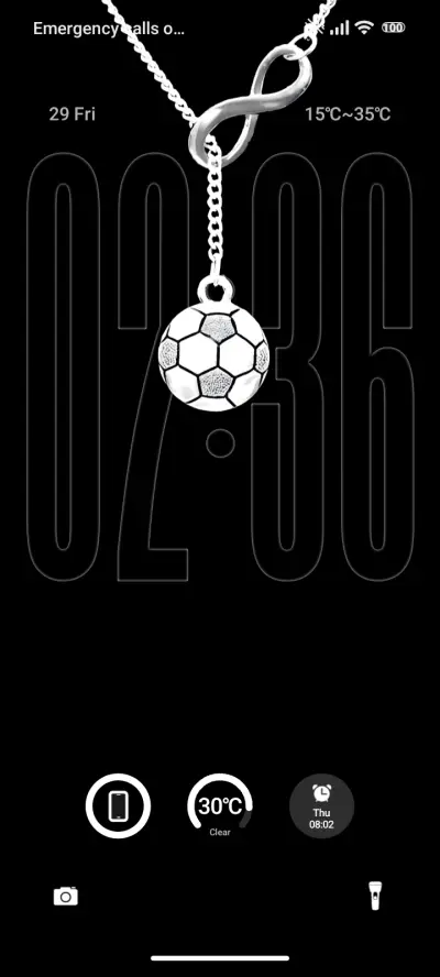 Soccer Necklace THEME for Xiaomi MIUI HyperOS