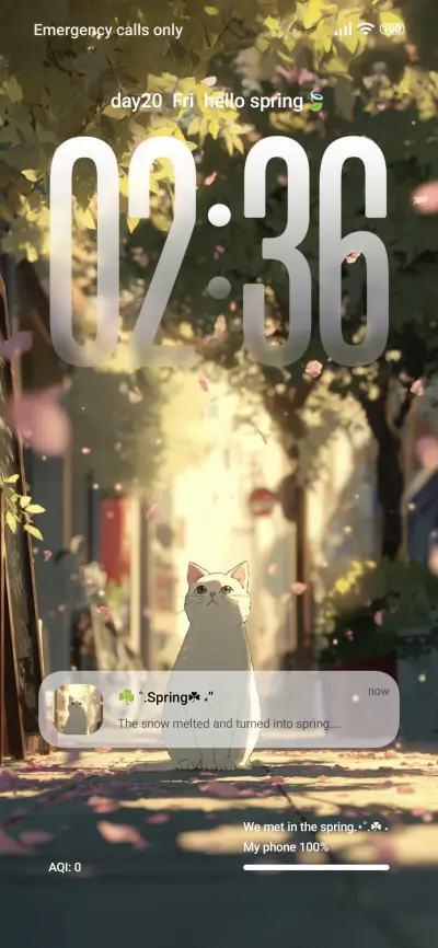 Cats in Spring - Screenshot 1