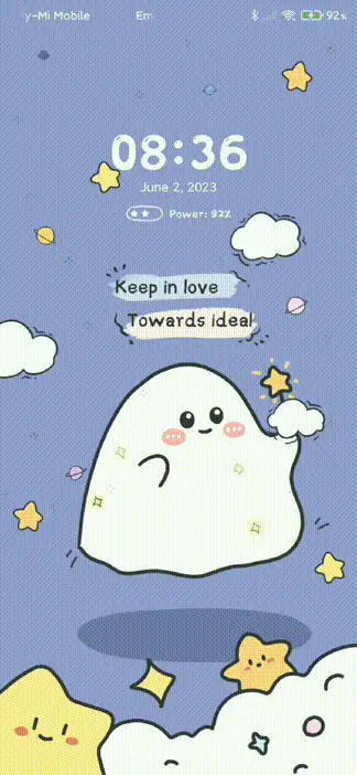 Love cute ghost