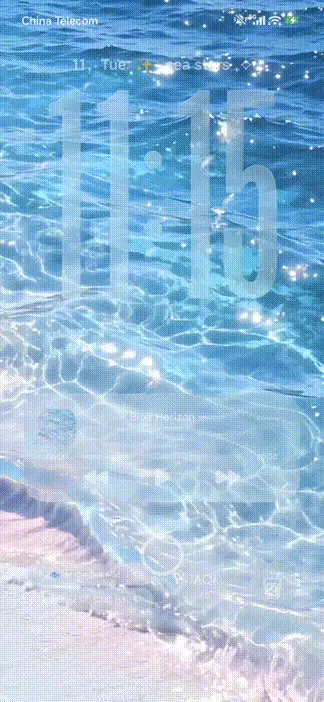 Glass Sea THEME for Xiaomi MIUI HyperOS
