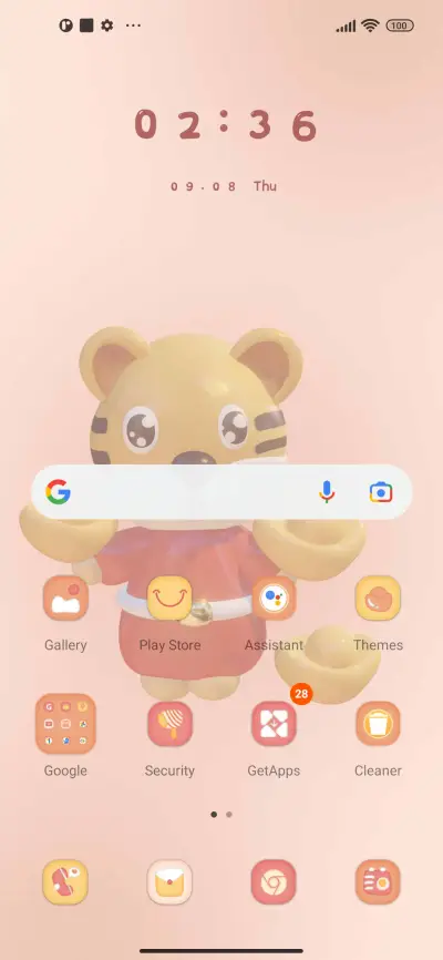 Tiger good luck - Screenshot 2