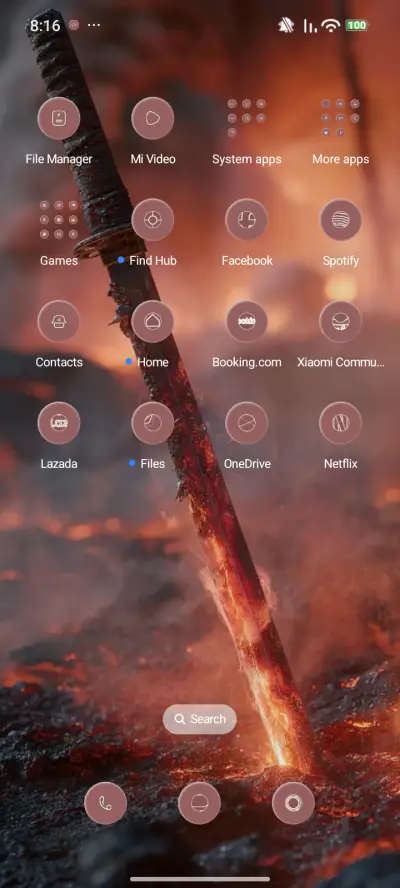 Flaming Sword - Screenshot 3