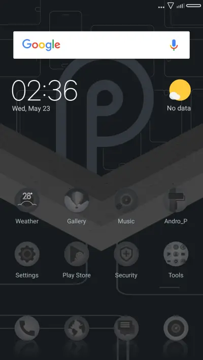 ANDRO_P - Screenshot 2