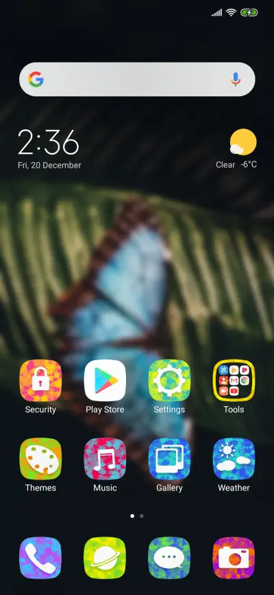 Blue Butterfly - Screenshot 2