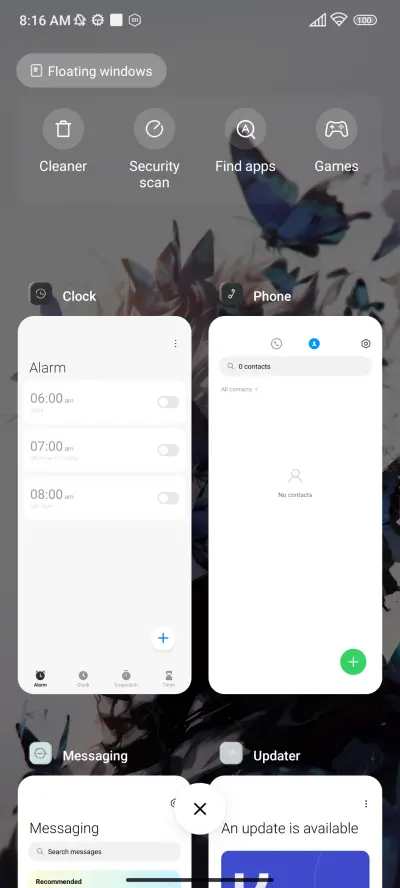Butterfly Widget - Screenshot 4