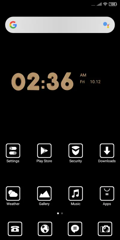 Dark V10 - Screenshot 2