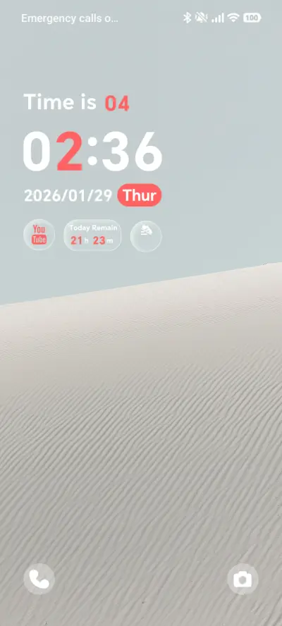 Cloud Sand Flow THEME for Xiaomi MIUI HyperOS
