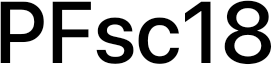 PFsc18