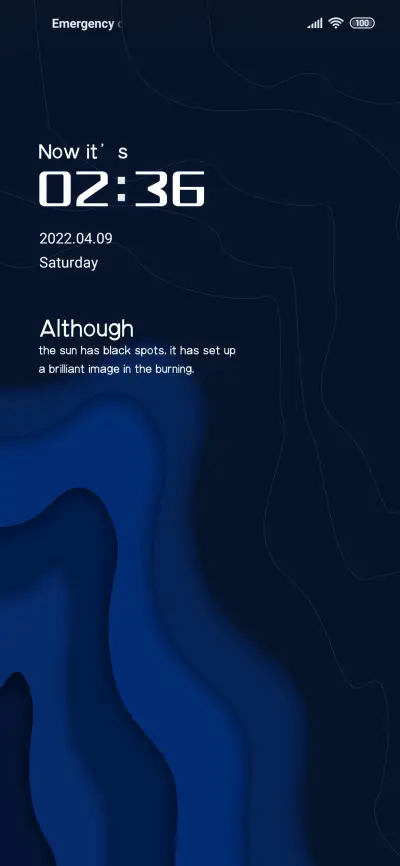 dark blueX - Screenshot 1