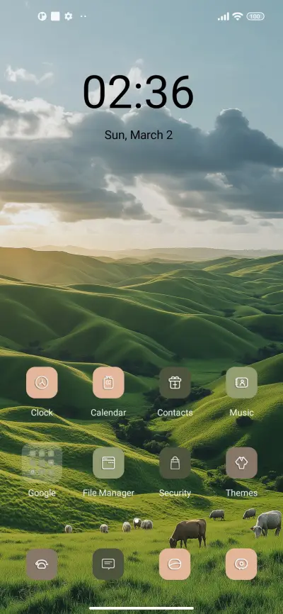Green Theme - Screenshot 2