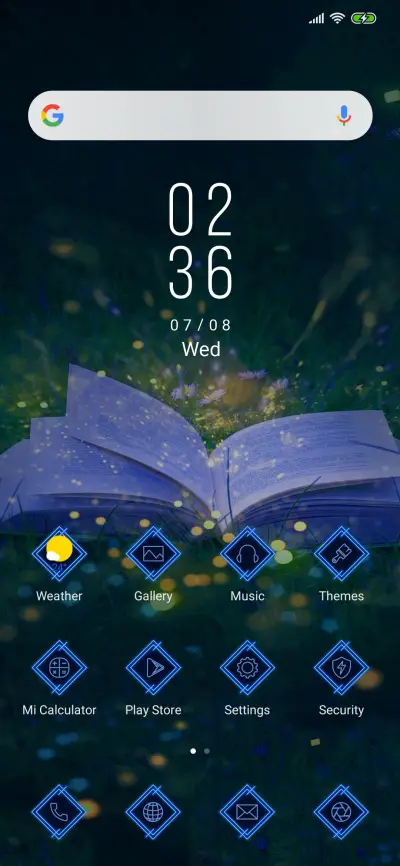 Book in neon light_3MDS - Screenshot 2