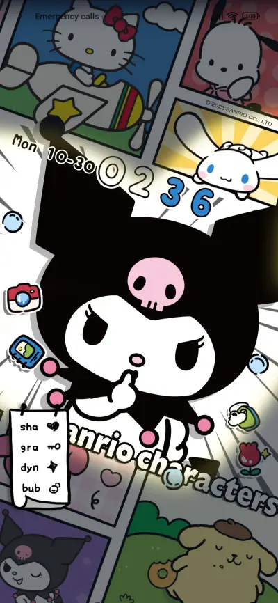 Sanrio freeze cute