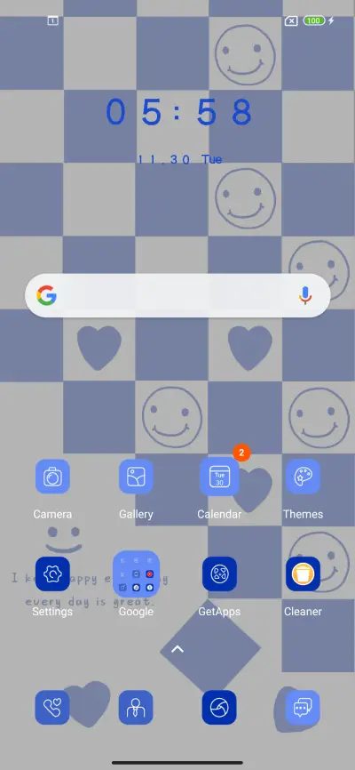 Checkerboard smile - Screenshot 2