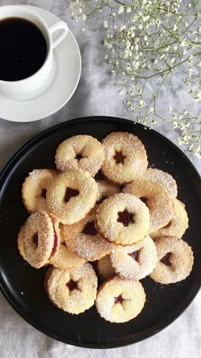 Delicious cookies with super simple method 0