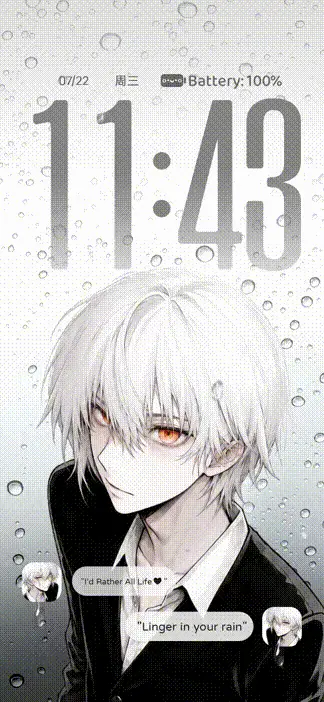Long Miss Mist THEME for Xiaomi MIUI HyperOS
