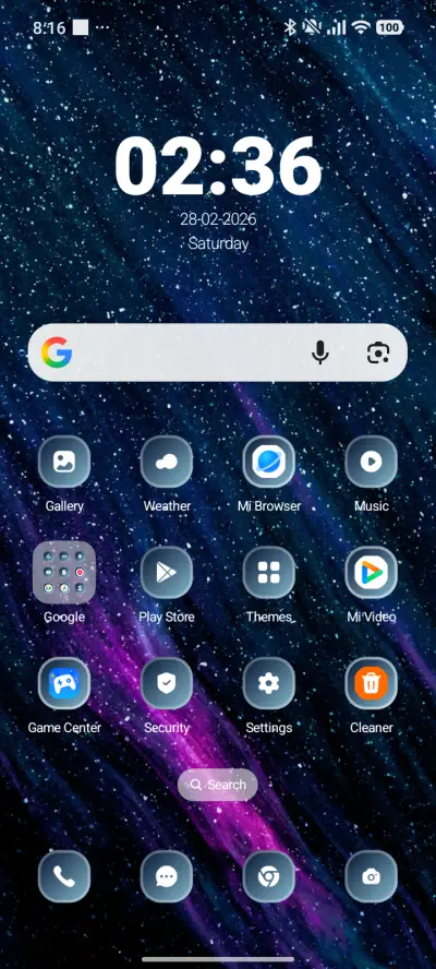 Abstract Stars - Screenshot 2