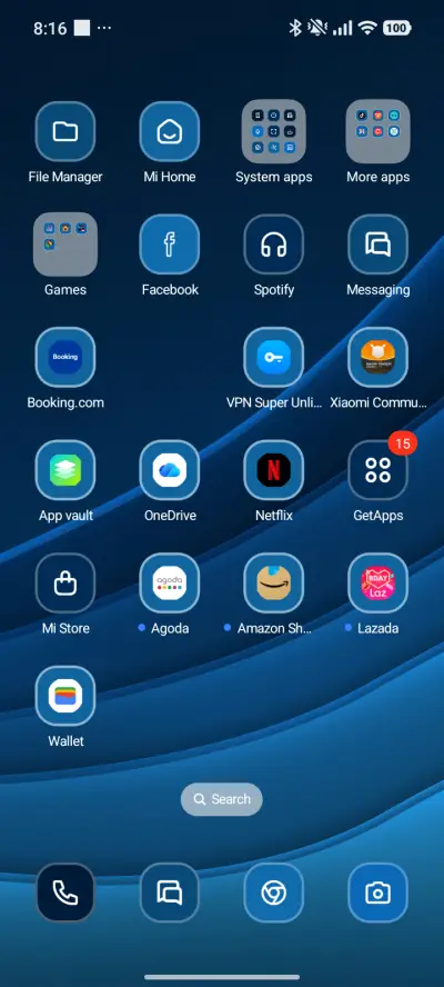 Blue Wavy - Screenshot 3