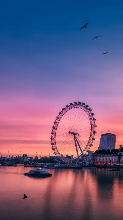 London Eye sunrise 15