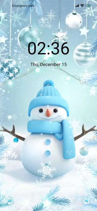 Christmas Snowman - Screenshot 2