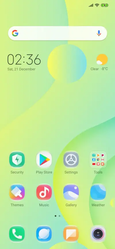 Natural Blue - Screenshot 2