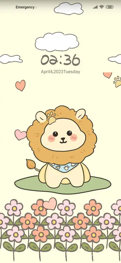 Cute little lion - Screenshot 2