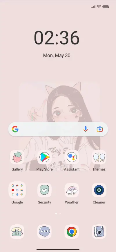 OS beautiful girl - Screenshot 3