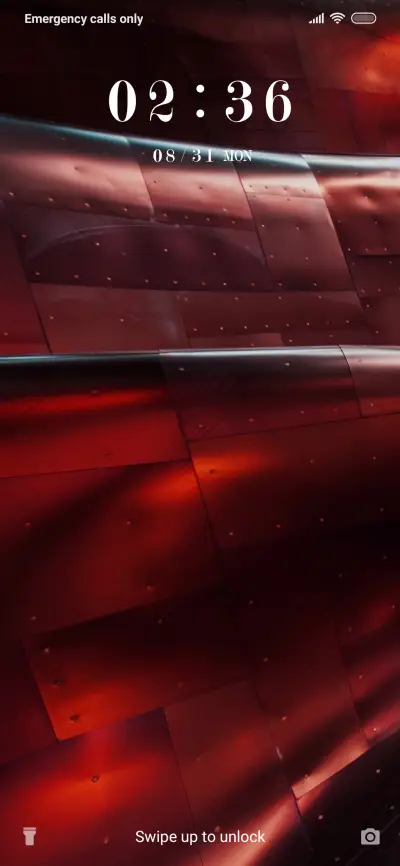 Red Metal_3MDS THEME for Xiaomi MIUI HyperOS