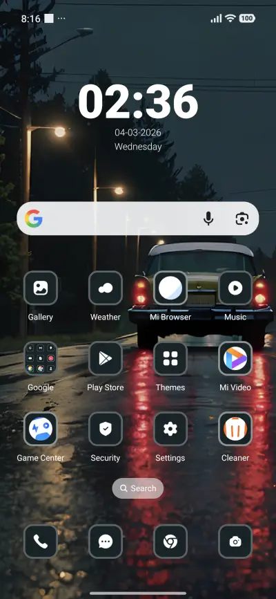 Rainy Road - Screenshot 2