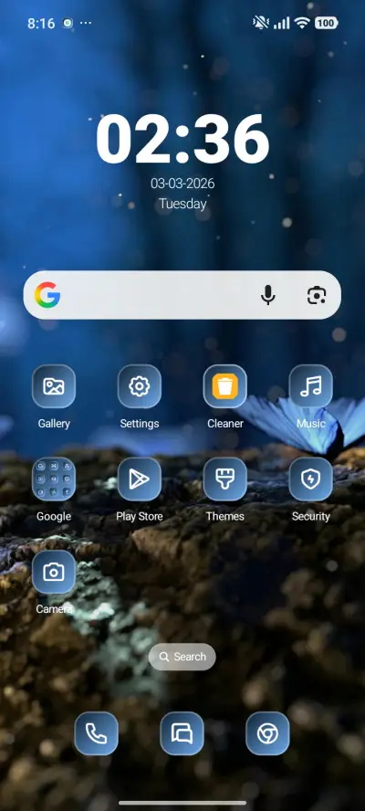 Blue Butterflies - Screenshot 2