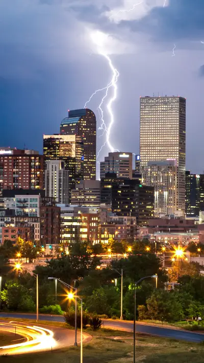 Seven types of lightning images