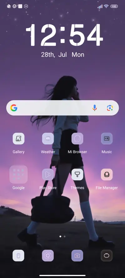 Purple freedom - Screenshot 2