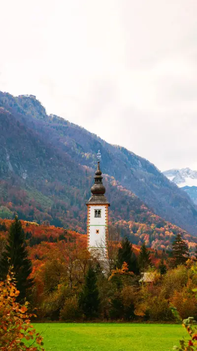 On autumn days