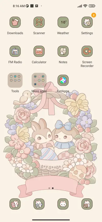 Rabbit egg retro - Screenshot 3