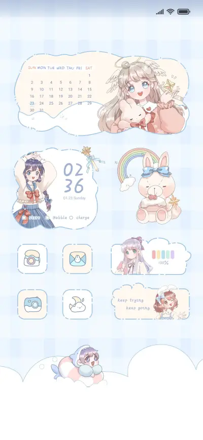 Rabbit Girl Cute - Screenshot 1