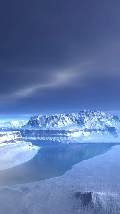 Fantasy Winter Landscape