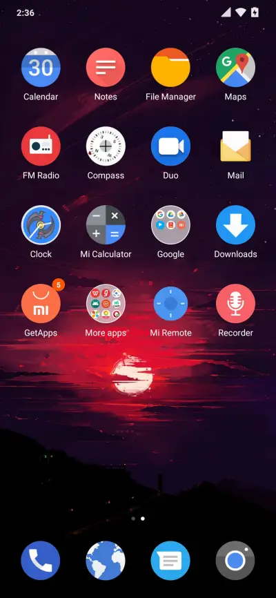 Poco Oreo Icon Style - Screenshot 3