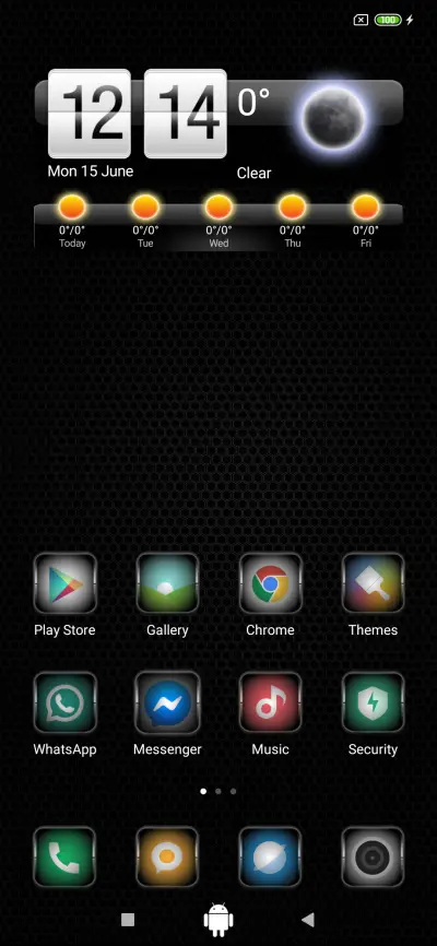 Grey Theme - Screenshot 2