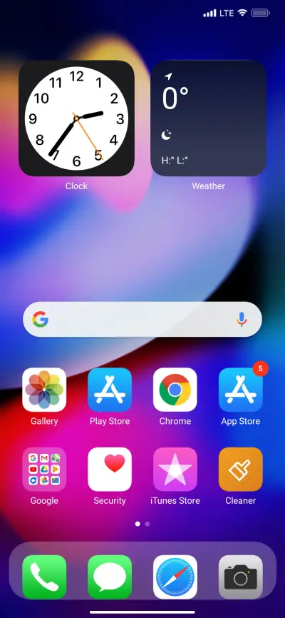 iOS15 Beta - Screenshot 2