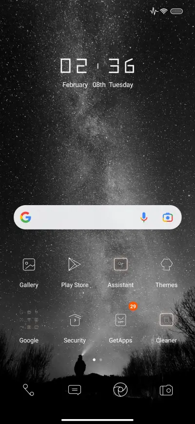 Starry black - Screenshot 2