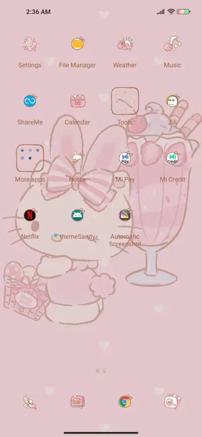 Kitty cute fruit - Screenshot 3